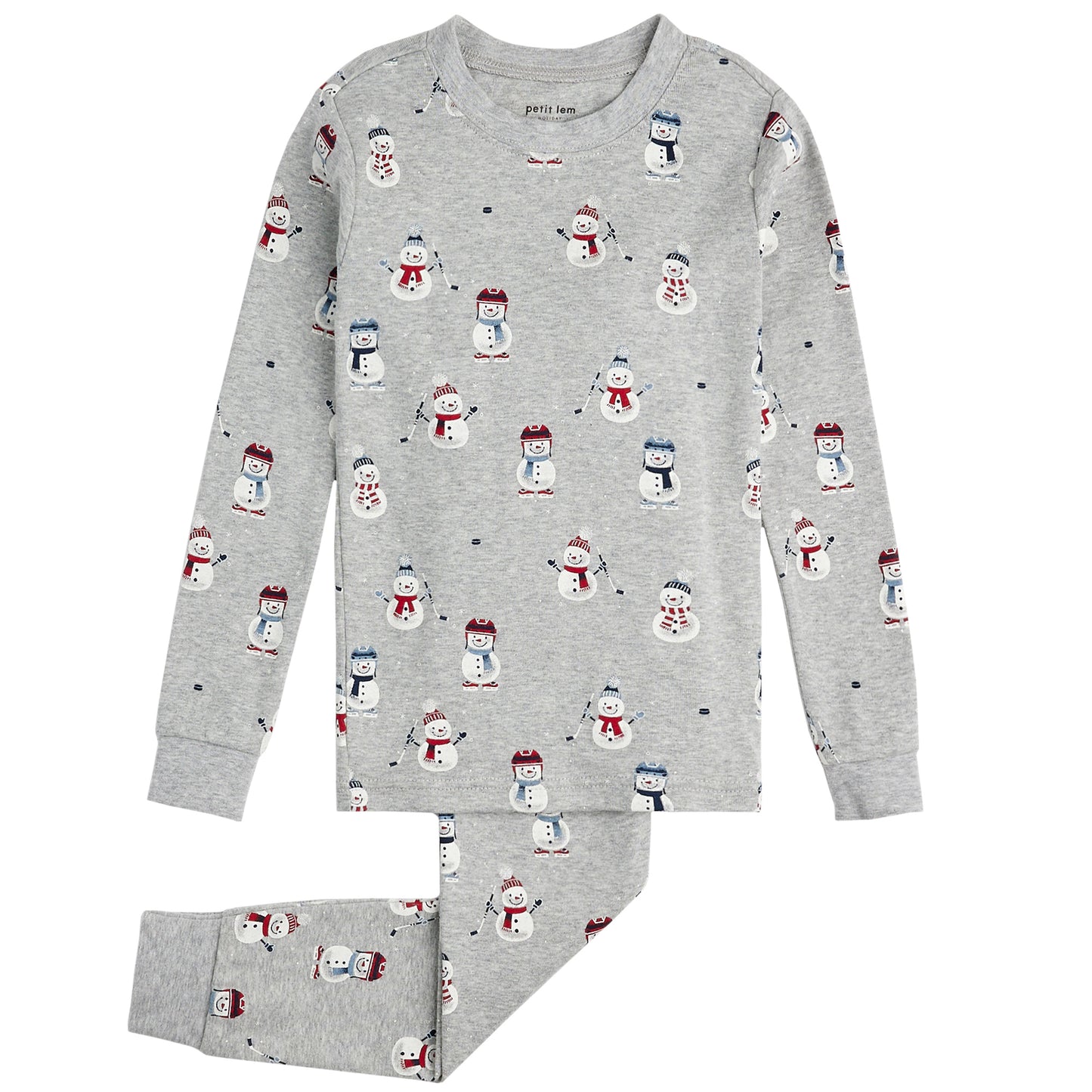 Hockey Snowmen Pajama Set
