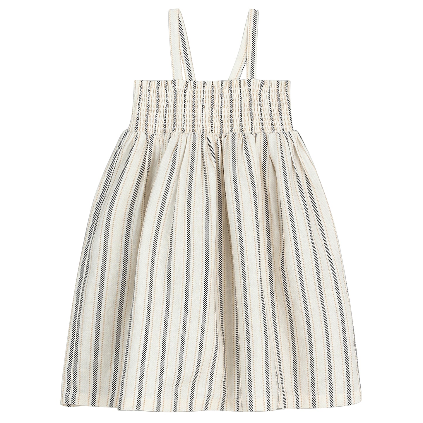 carter's striped linen dress Baby 2-Piece Striped Linen Dress & Headwrap Set