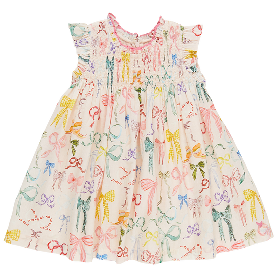Watercolor Bows Stevie Dress