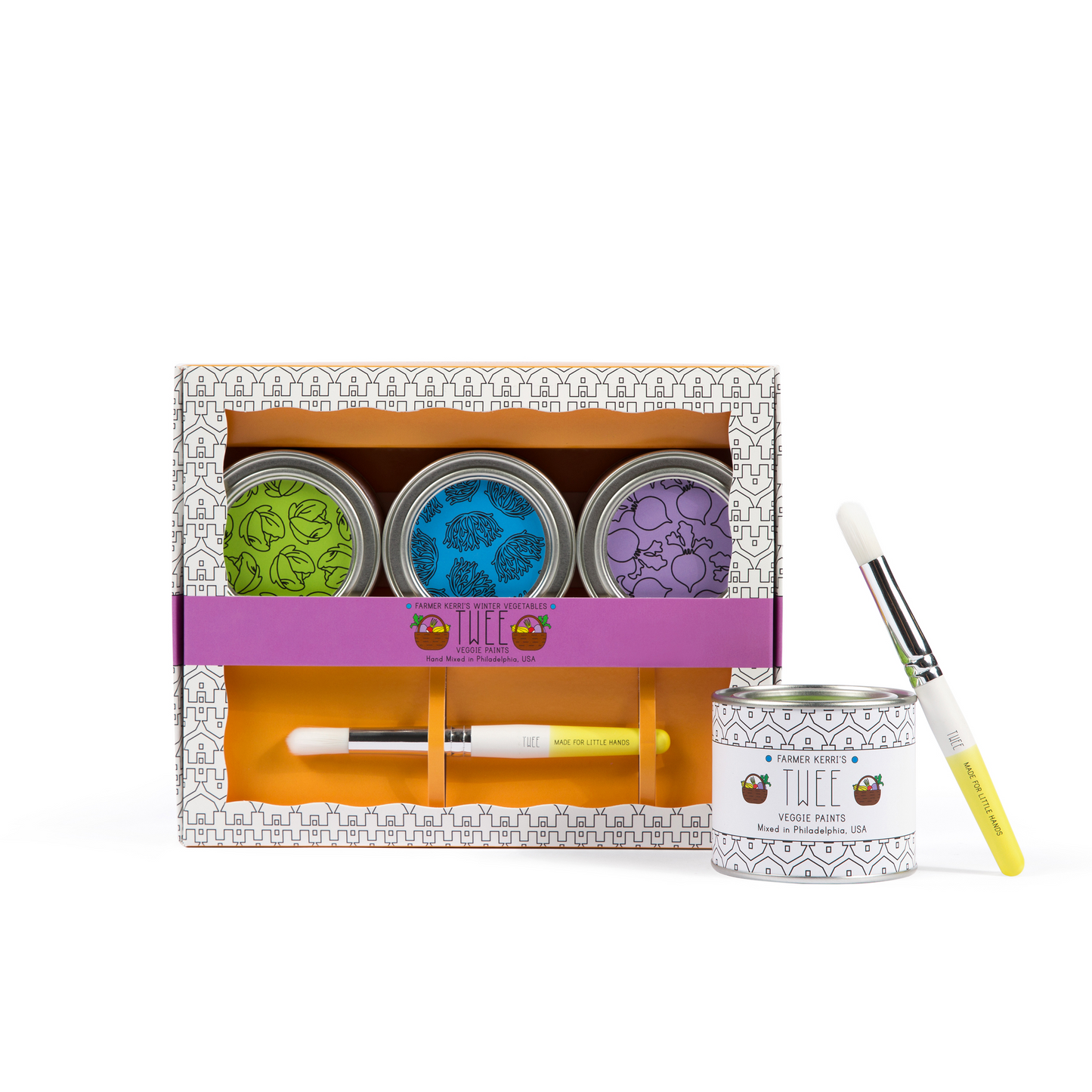 Farmer Kerri's Veggie Paints, Winter