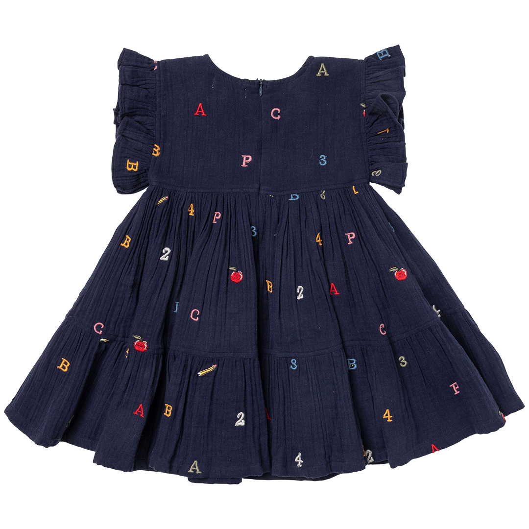 Alphabet Embroidery Kit Dress