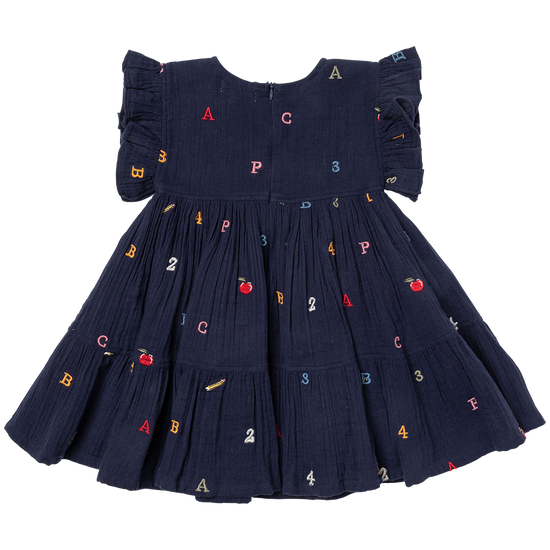 Alphabet Embroidery Kit Dress
