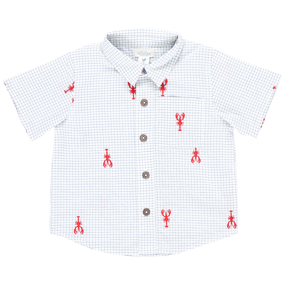Load image into Gallery viewer, Jack Shirt, Lobster Check
