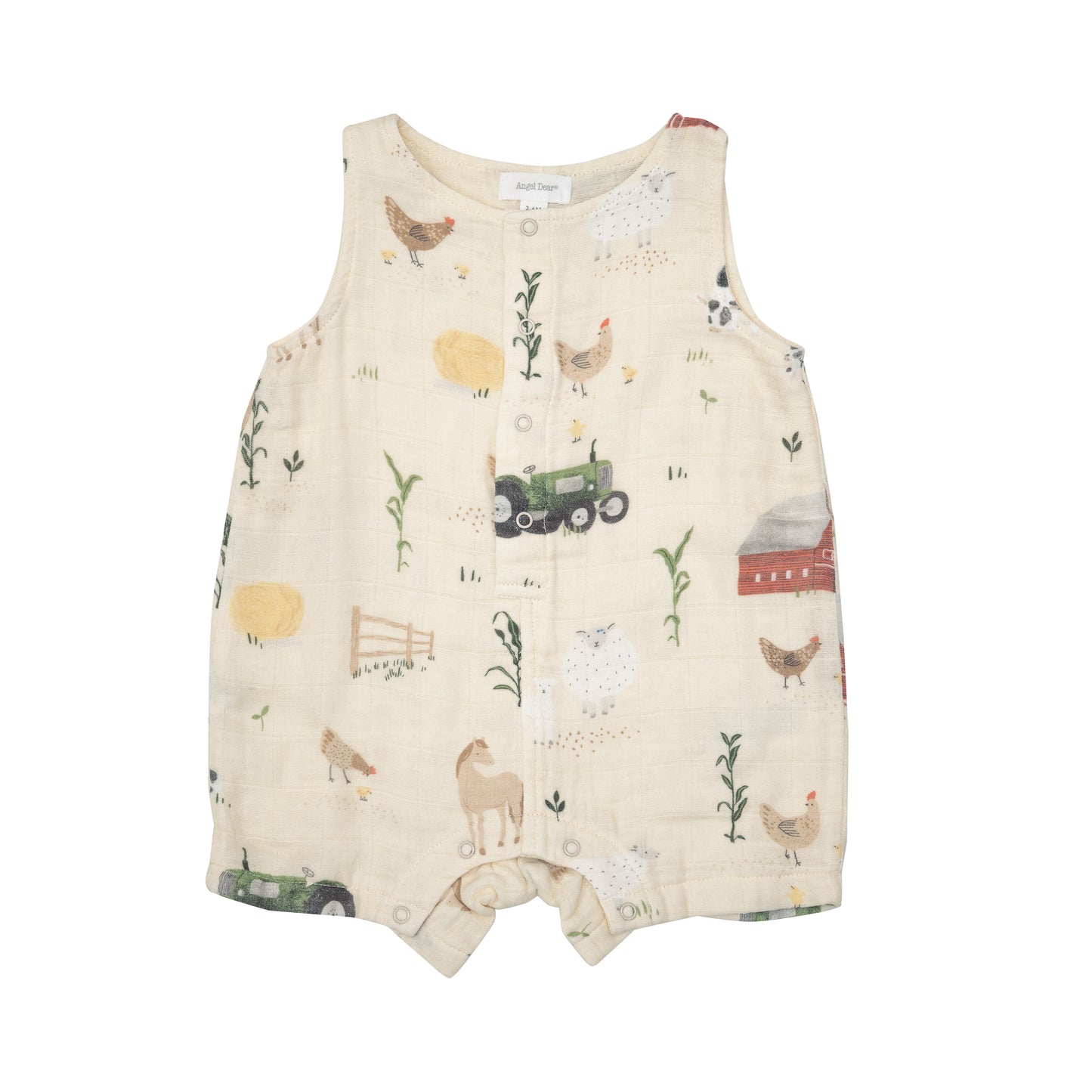 Shortie Romper, Big Red Barn