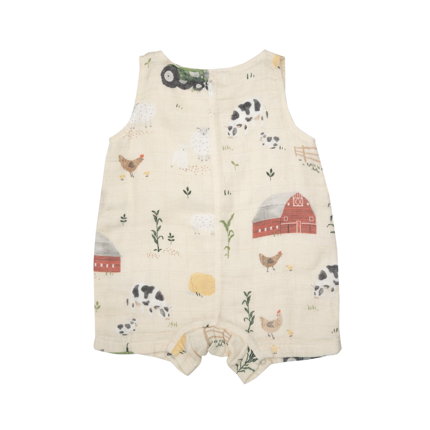 Shortie Romper, Big Red Barn