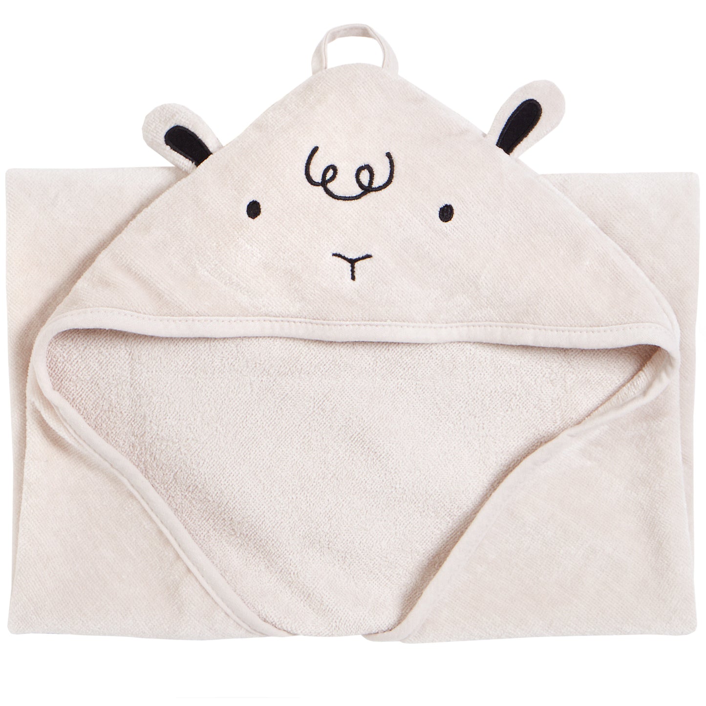 Little Lamb Hooded Towel and Wash Cloths