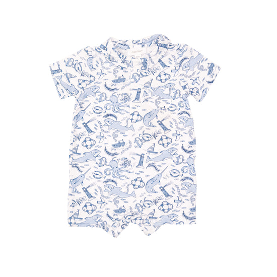 Nautical Notebook Polo Shortie