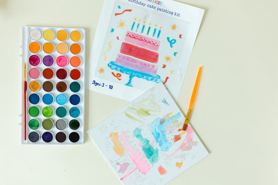 Birthday Cake Painting Kit