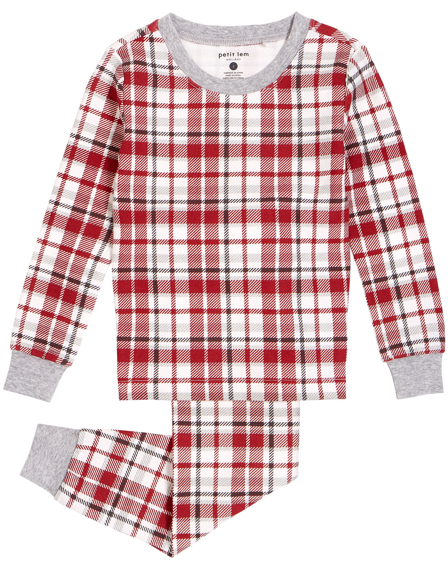 Holiday Plaid Pajama Set