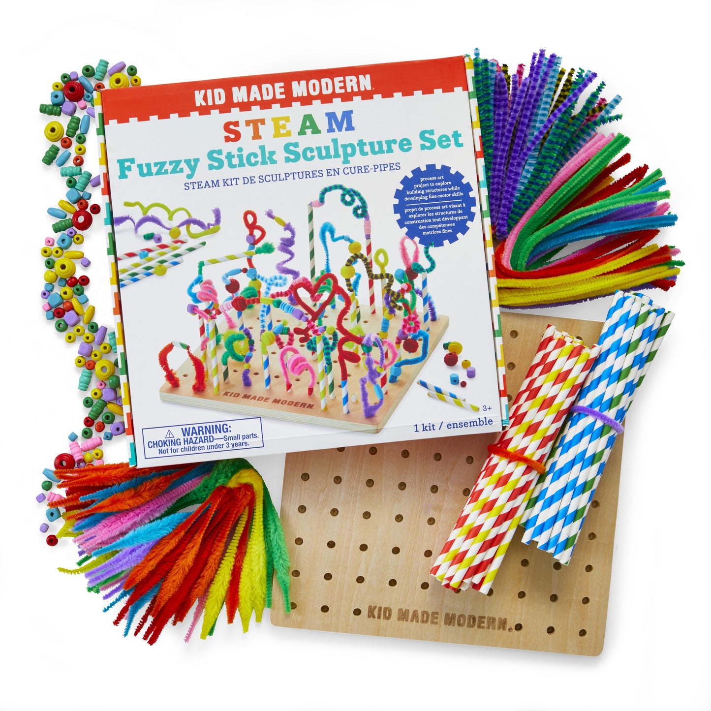 Fuzzy Stick Sculpture Set