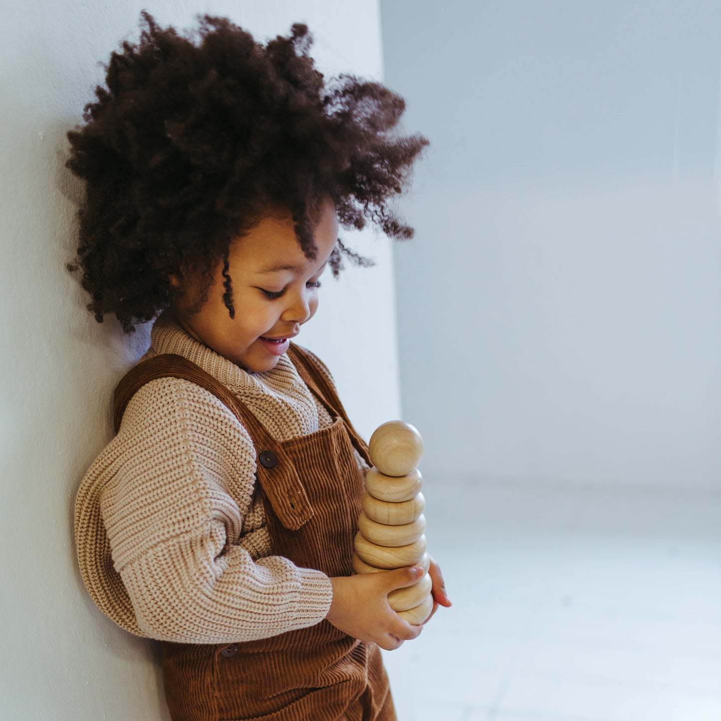 Organic Corduroy Overalls, Toffee