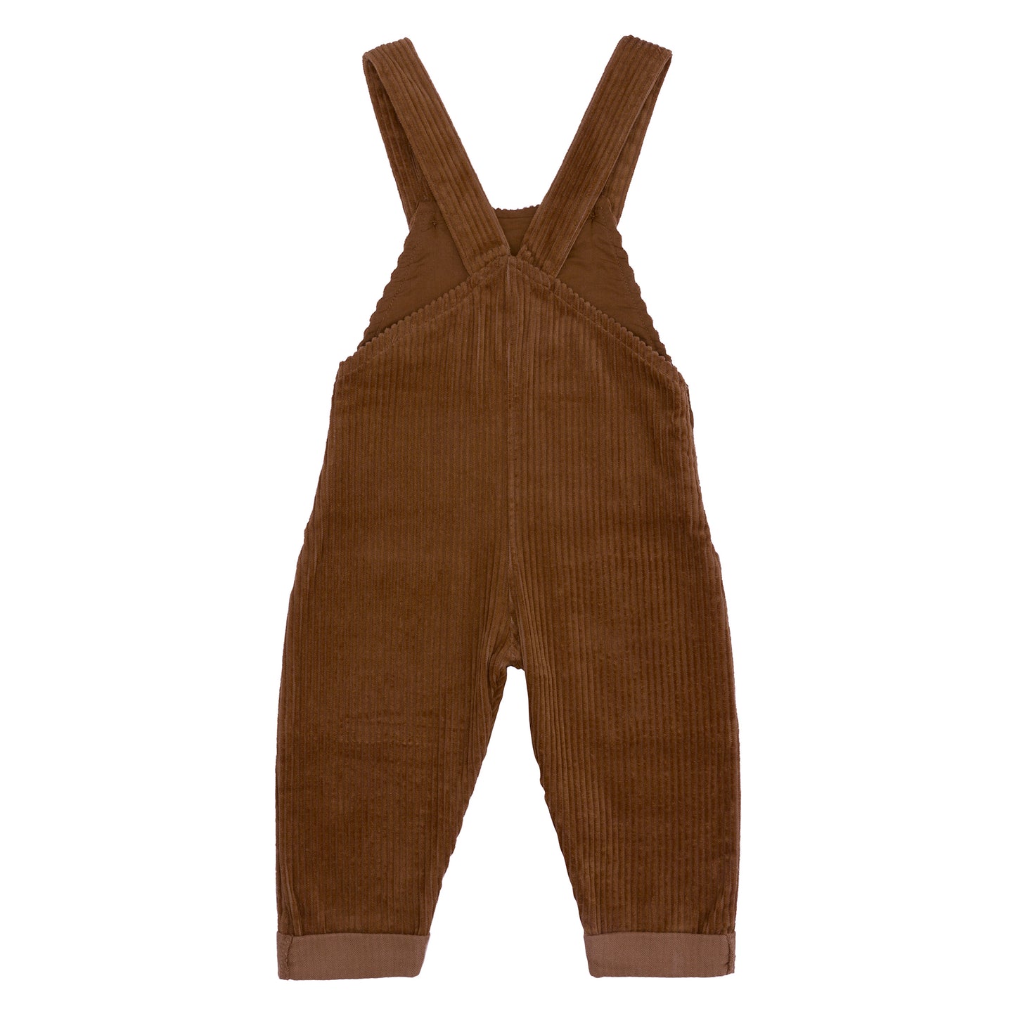 Organic Corduroy Overalls, Toffee