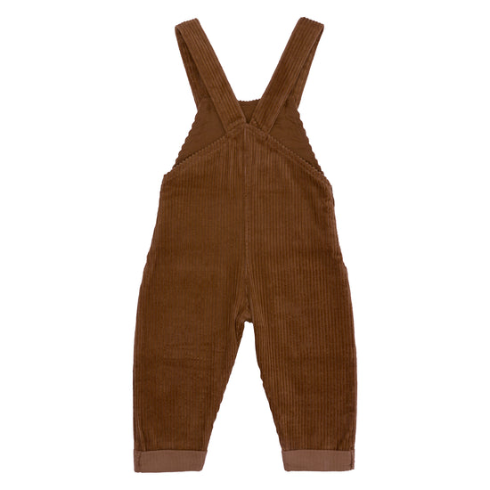 Organic Corduroy Overalls, Toffee