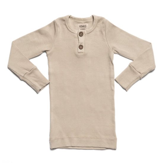 Organic Long Sleeve Top, Oatmeal