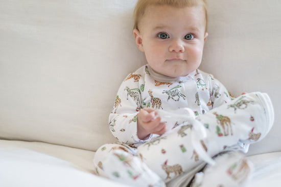 Holiday Safari Footie Romper