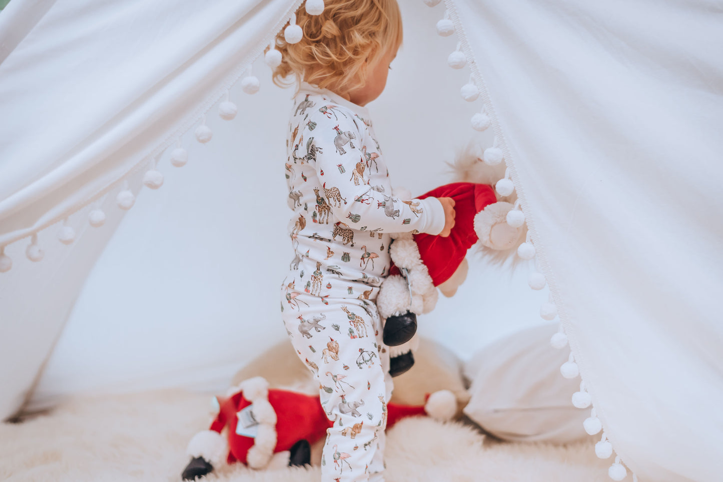 Holiday Safari Pajama Set