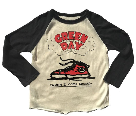 Load image into Gallery viewer, Green Day Raglan Tee
