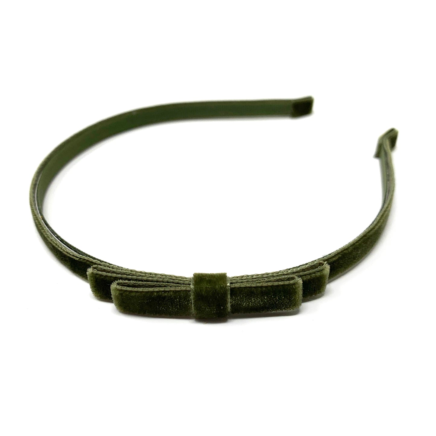 Velvet Headband, Loden