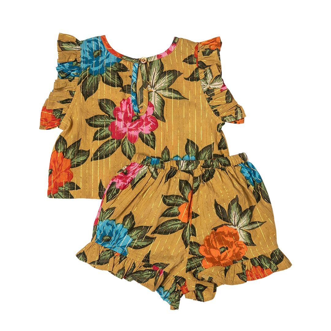 Roey Set, Hawaiian Floral