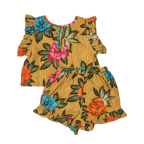 Roey Set, Hawaiian Floral