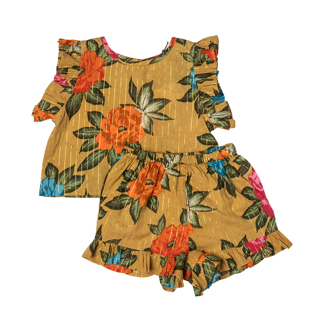 Load image into Gallery viewer, Roey Set, Hawaiian Floral
