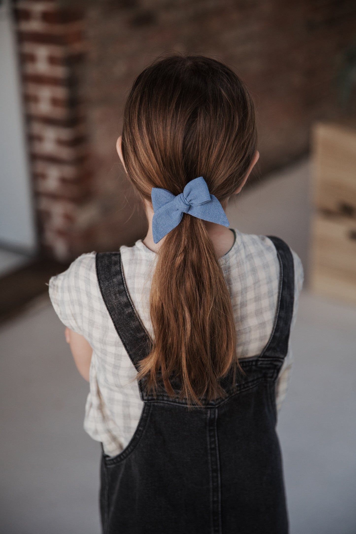 Baby Tied Bow, Blue