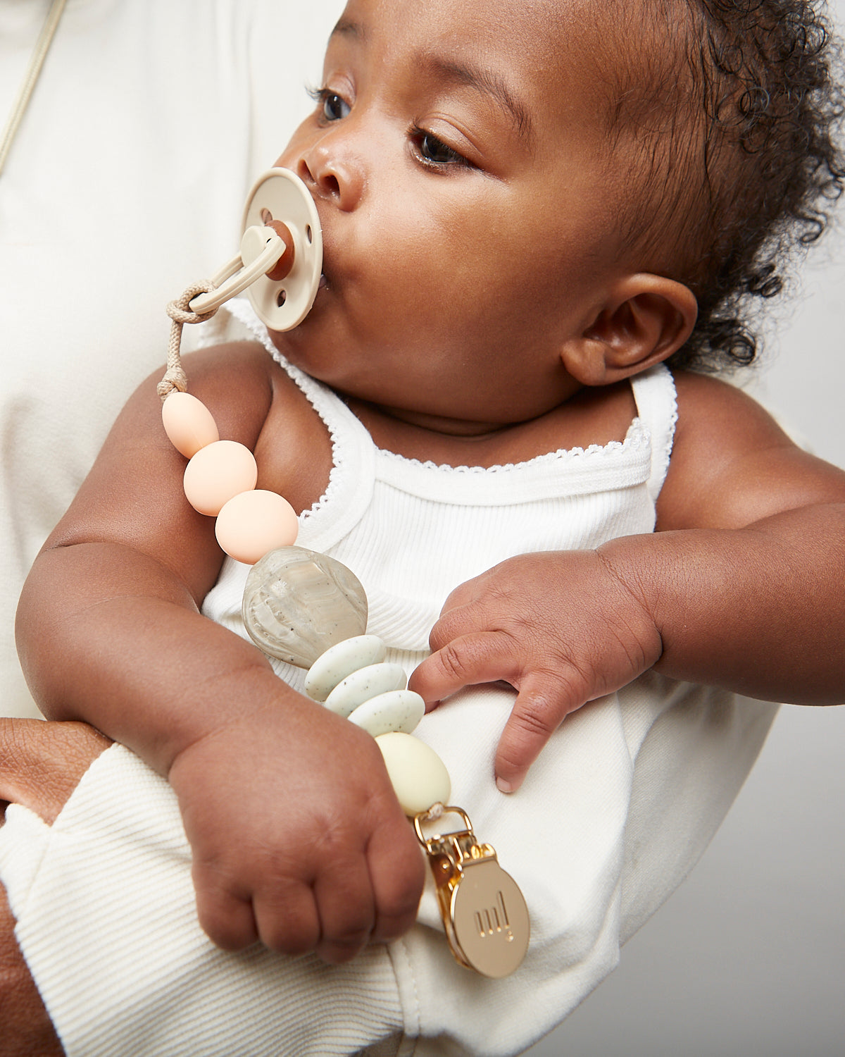 Dandelion Pacifier Clip