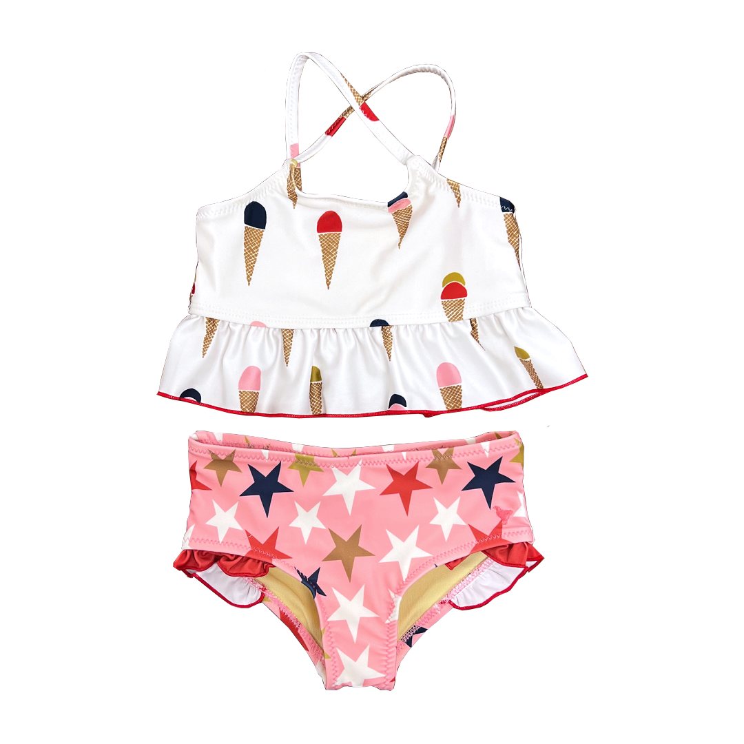 Ice Cream Joy Tankini