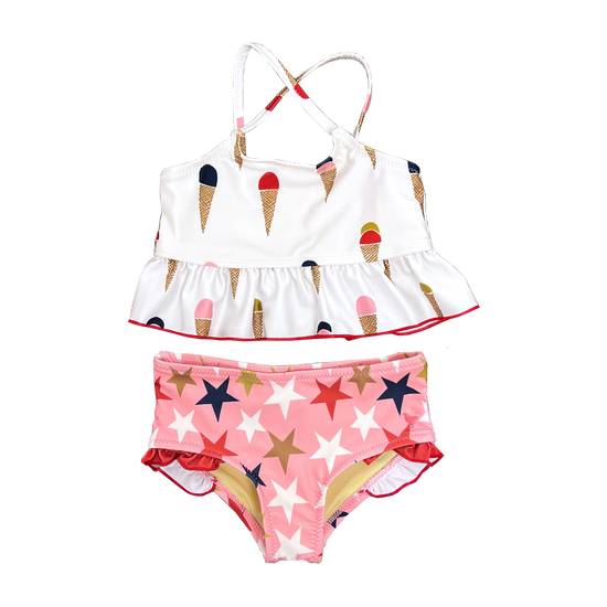 Ice Cream Joy Tankini