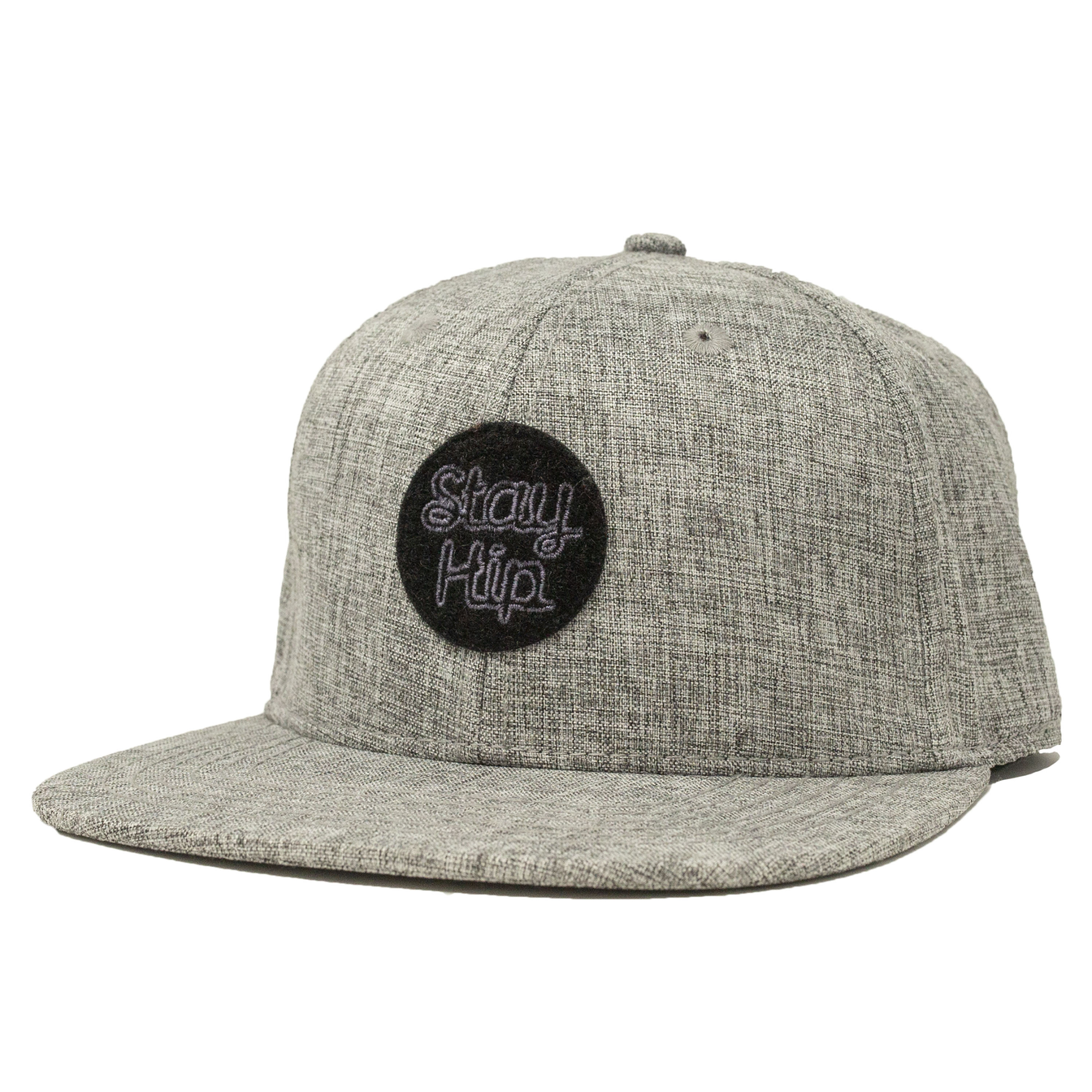Maverick Snap-back Hat, Gray