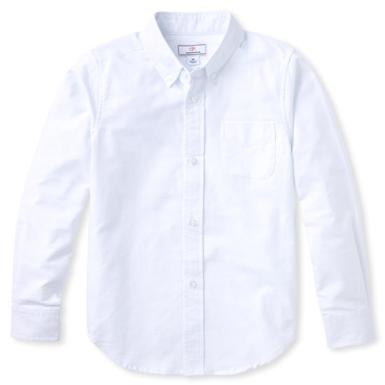Load image into Gallery viewer, Owen Long Sleeve Button Down, White
