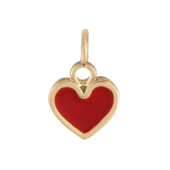 Load image into Gallery viewer, Small Heart Charm, Red
