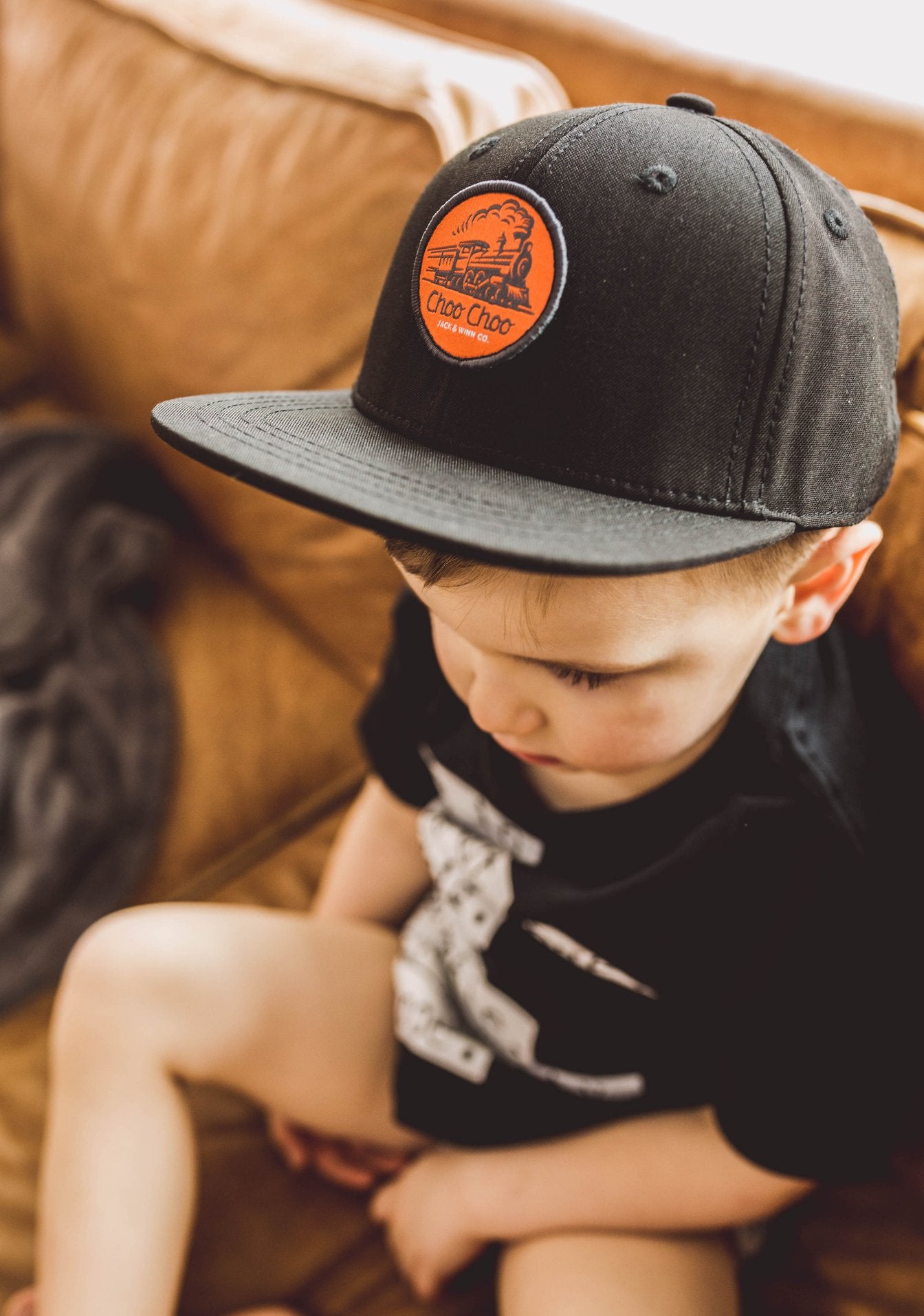 Maverick Snap-back Hat, Coal